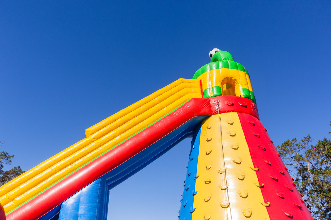 Playground Inflatable Castle Slide